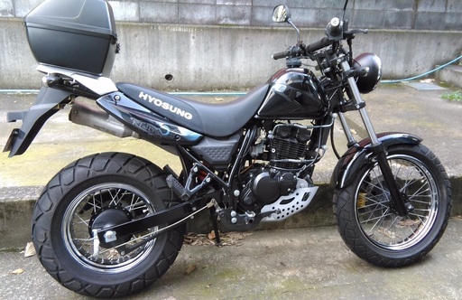 RT125D （ヒョースン RT125D 黒 9460km 125cc）
