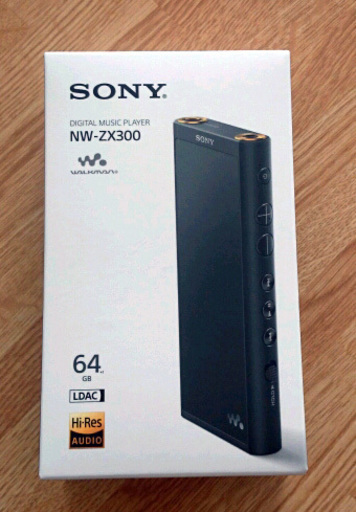 SONY ウォークマン ZX NW-ZX300(B) 64GB