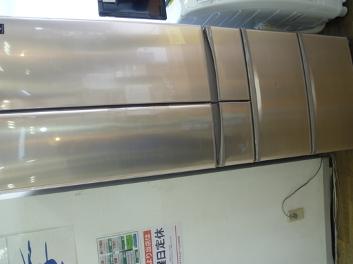 Ｒ 中古  SHARP 冷蔵庫（515L・フレンチドア） プラズマクラスター7000搭載　2016年製