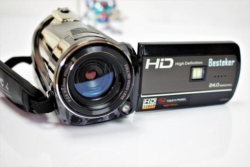 デジタルビデオカメラ HD 1080P 30FPS ワイヤレスカメラ WIFI機能 赤外線ナイトビジョン 日本語説明書＆保証書付 (HDV-D395)