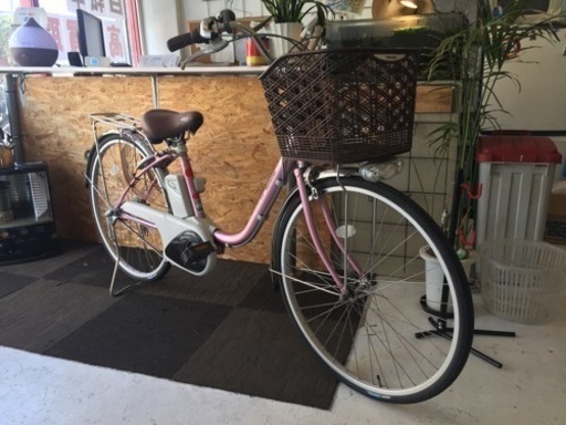 【値下げ!美品！子供乗せOK】電動アシスト自転車26インチ