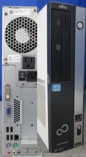 おかげさまで完売です。富士通スリムデスクトップCore i3 3220