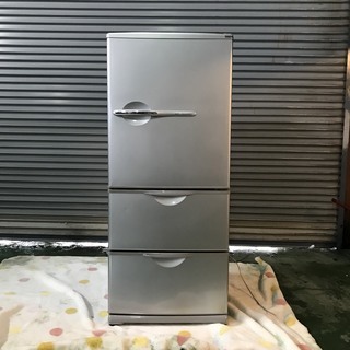 SANYO ノンフロン冷凍冷蔵庫 SR-261T（S）形 2010年製 255L 右