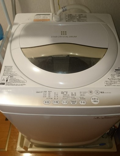洗濯機(東芝) ５kg 2015年製