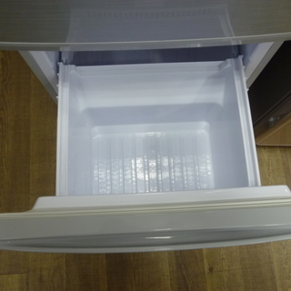 Ｒ 中古 SHARP 冷蔵庫(167L・つけかえどっちもドア) 2ドア シルバー系 SJ-D17B-S 2016年製