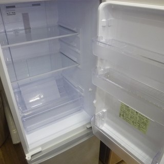 Ｒ 中古 SHARP 冷蔵庫(167L・つけかえどっちもドア) 2ドア シルバー系 SJ-D17B-S 2016年製