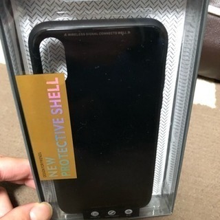 新品 未開封 iPhone X ケース カバー ブラック Q i...