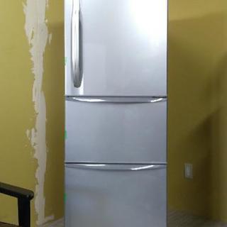 東芝冷蔵庫 339L 3ドア 2008年 GR-34ND(シルバー)