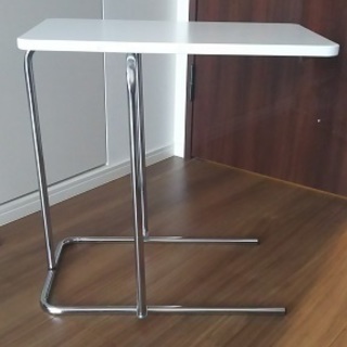 【美品】IKEA　RIANサイドテーブル（白）