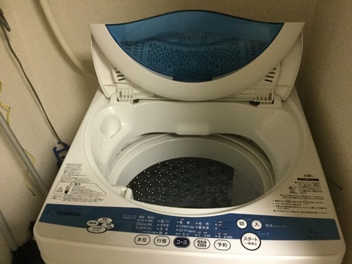 2011年製造TOSHIBA東芝洗濯機風乾燥付き5kg