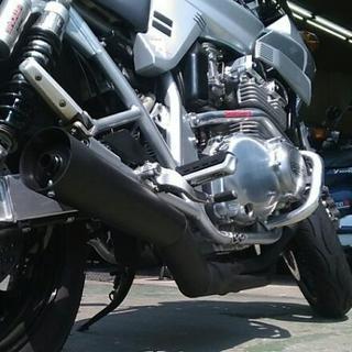 GSX 400 S 用　KSY メガホンマフラー