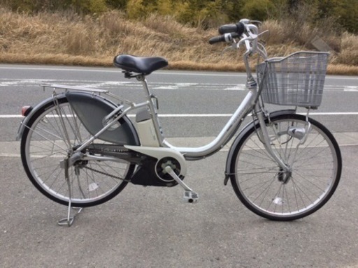 電動自転車 ブリヂストン アシスタ シルバー 24インチ