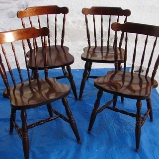 商談中】飛騨産業 キツツキマーク ダイニングテーブル イス5点