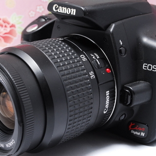 ♥一眼レフデビューにオススメ♥Canon kiss n レンズキット♥