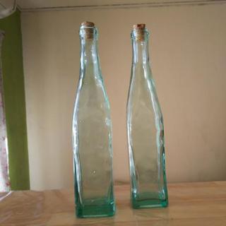 レトロなガラス瓶 コルク栓