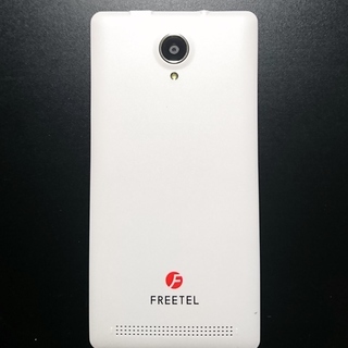 値下げ【美品】simフリースマホ Priori3 LTE （パールホワイト