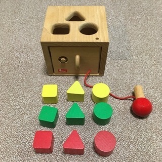 知育教材 木製ボックス