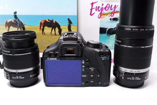 ❤おまけたくさん❤Canon EOS kiss x3 ダブルレンズキット❤