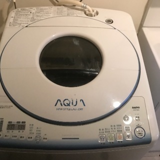 サンヨー aqua  9キロ洗濯機  AWD-TQ900 2011年製