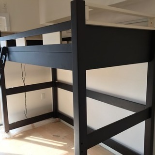 木製ロフトベッド(^^)