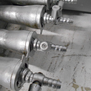 焼き台　ＬＰガス用　再塗装品　錆、汚れ有り