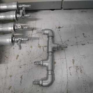 焼き台　ＬＰガス用　再塗装品　錆、汚れ有り