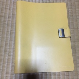 黄色いシステム手帳
