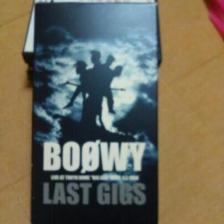 BOOWY LASTGIGS VHSソフト