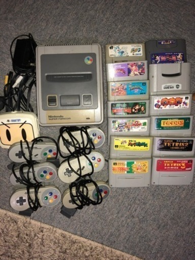 スーパーファミコン本体\u0026カセット