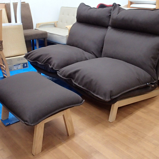 無印良品　ハイバックリクライニングソファ 二台セット（オットマン別売であり） ♪無印良品 ハイバック リクライニングソファ 2人掛け