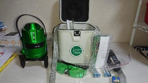新品 未使用 グリーンレーザー 受光器