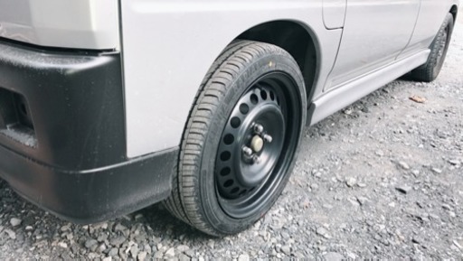 軽 usdm車に！15㌅鉄チン 2本新品タイヤ | www.marcusvaz.com