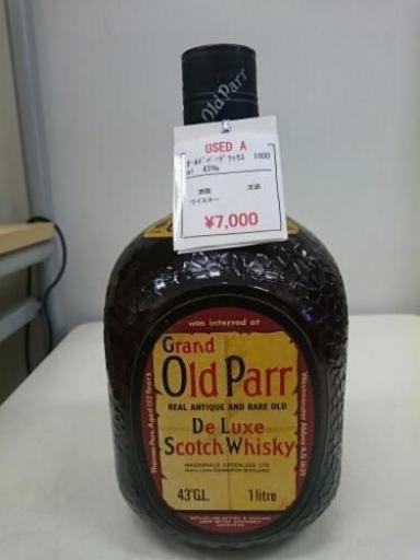 ウイスキー オールド パー デラックス 1000ml 43度 中古品(高く買い取るゾウ中間店)