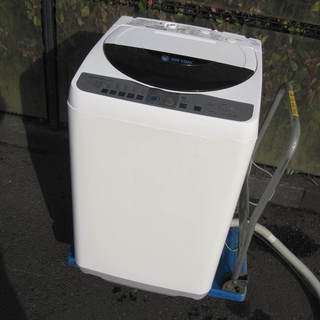 SHARP 全自動洗濯機 ES-FG60J - 洗濯機
