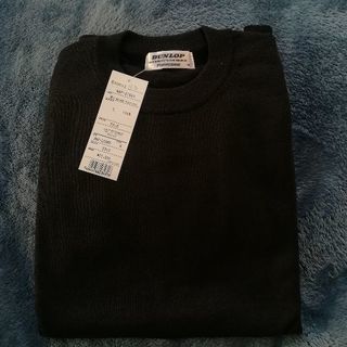 DUNLOP 毛100％セーター未使用定価11000円