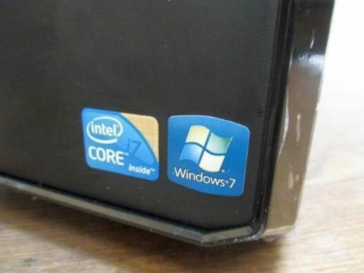 ゲーミングパソコン i7/GTX1050/8GB/hdd500