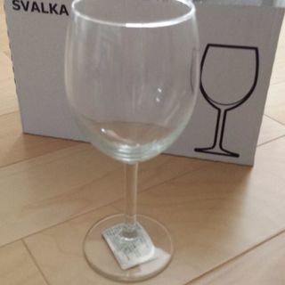未使用新品　IKEAのワイングラス　4つ