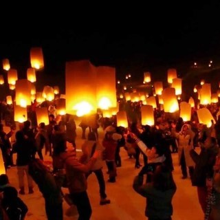 津南雪まつり2018・駐車場＆スカイランタン券