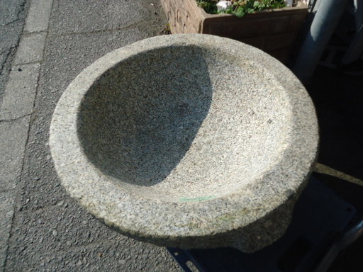 節約 石臼 臼 餅つき 正月 杵 蹲 