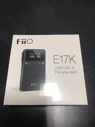 【新品未開封】国内正規品　Fiio　E17K　USB DAC＆ポータブルヘッドフォンアンプ
