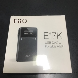 【新品未開封】国内正規品　Fiio　E17K　USB DAC＆ポ...
