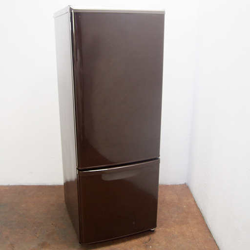 人気のブラウンカラー 大きめ168L 冷蔵庫 BL45