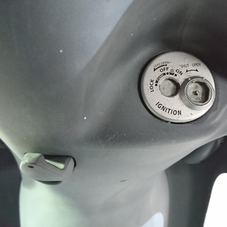 注文 スズキ レッツ4 走行たったの281km‼ 原付50cc 純正パニアケース付き