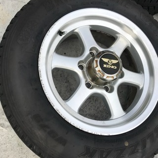 205/70/16 111/109L. LT ホイル付き※取り付け無料※