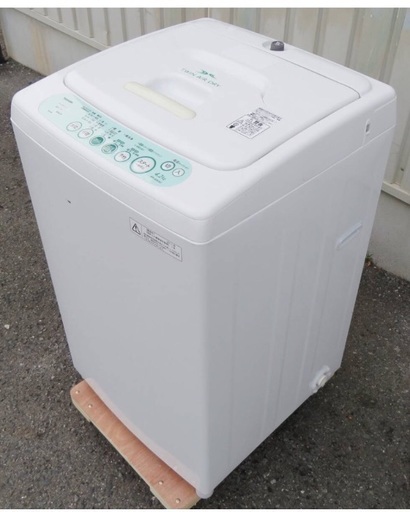 東芝《全自動洗濯機》AW-404　風乾燥付き　11年製
