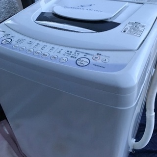 菊地様御予約2007年製TOSHIBA6キロ室内使用千葉県内配送無料！設置