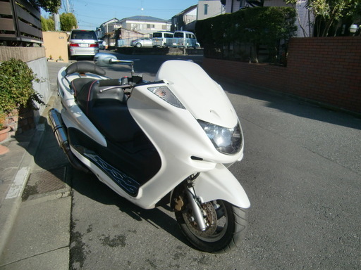 ☆マジェスティ250C☆かっこいい!!☆改造多数☆SG03J☆5連メーター☆登録書類あり☆神奈川発☆