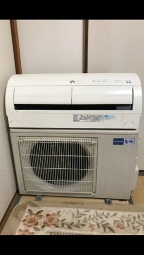 値引き❗️超美品❗️MITSUBISHIエアコン 12畳用 取付込み❗️