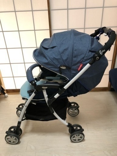 超美品★アップリカ ラクーナビッテ2★ツヴァイテブルー BL
