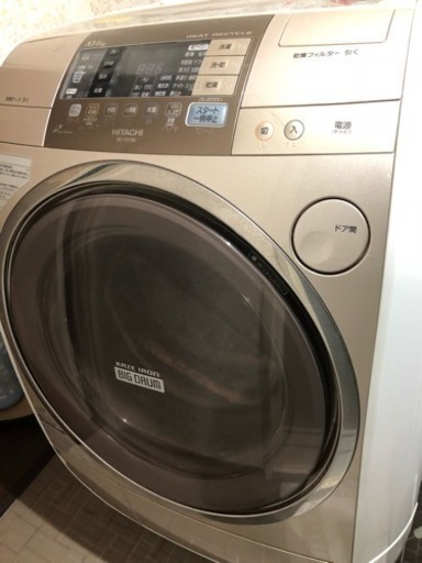 大型ドラム式洗濯機